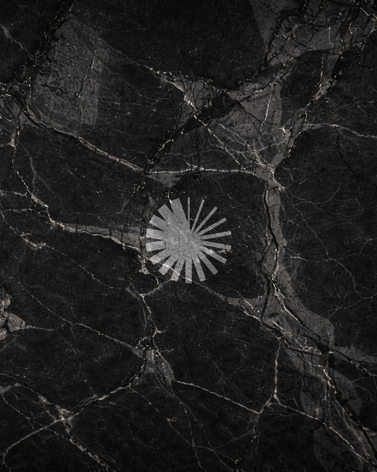 Beyond Matter-Logo vor schwarzem EssenceX-Schungit