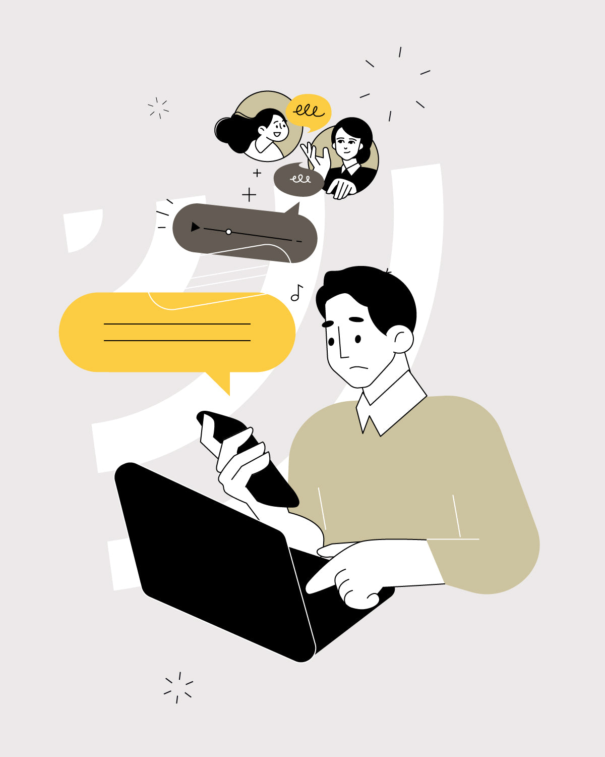 Infografik zu den Folgen einer dauerhaften EMF-Exposition auf den Wechsel von Aktivität (Sympathikus) und Erholung (Parasympathikus)